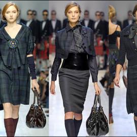 Moschino 金秋苏格兰装扮