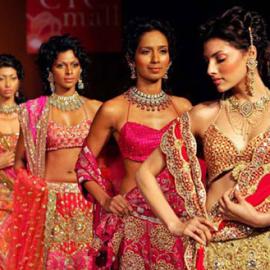 印度2005秋冬时装展风情秀(组图)