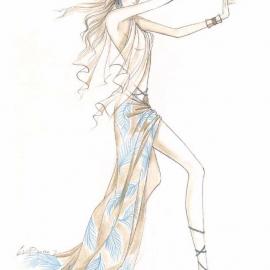 Fashion手绘时装画