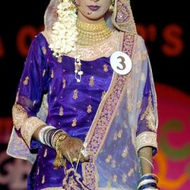 巴基斯坦绚丽新娘装(组图)