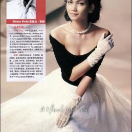 超级时尚名模姜培琳模仿女星经典照