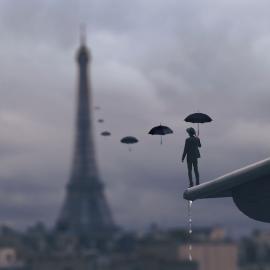 扭曲现实的力场，Vincent Bourilhon的超现实主义作品