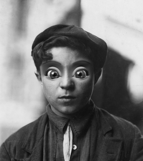 坠入bill domonkos怪诞的黑色梦中