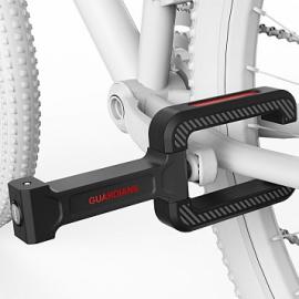 脚踏板自行车锁