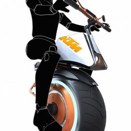 纯电动独轮摩托车KTM Unicycle