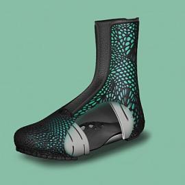 完全自动贴合脚的3D打印鞋