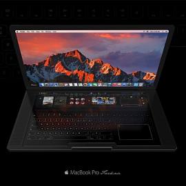 MacBook Pro Touch键盘概念设计