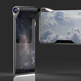 全新概念手机设计 翻盖带旋转屏