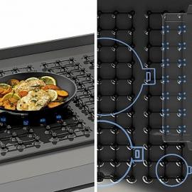 这款炉具让锅具尺寸不受限制